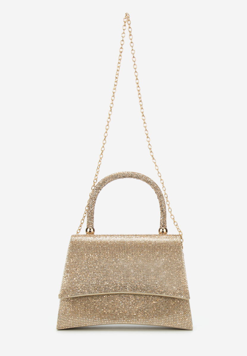 Złote torebka do ręki Lenisa