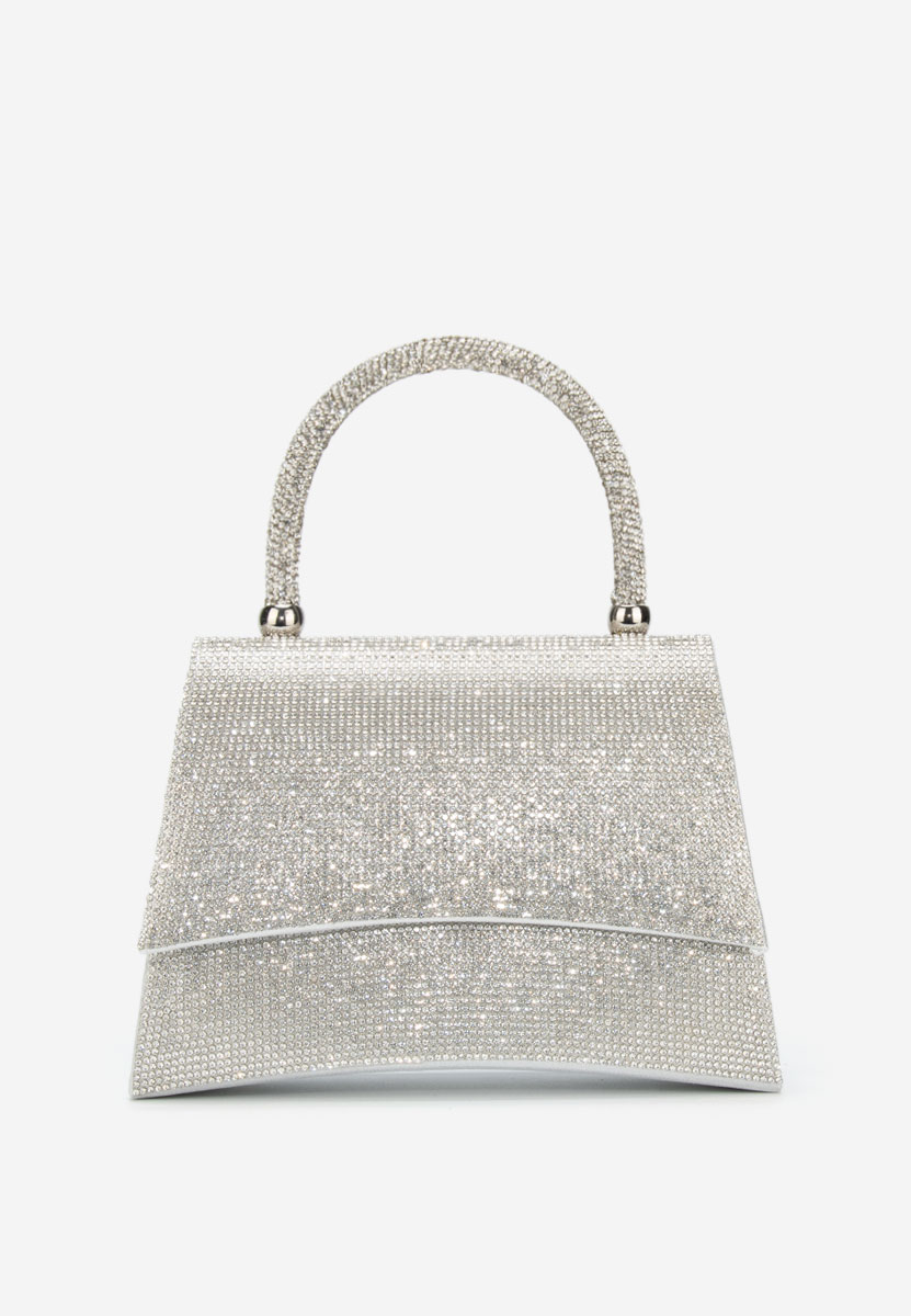 Srebrne torebka do ręki Lenisa