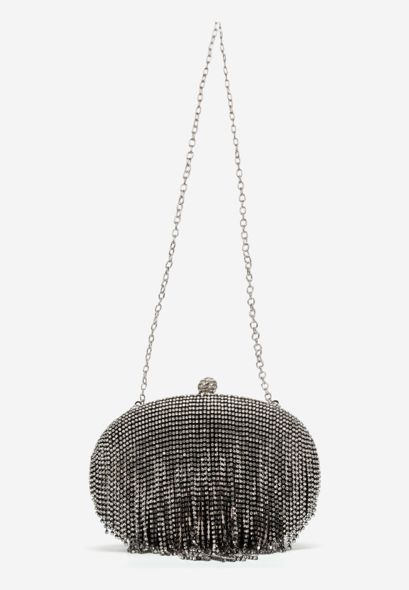 Czarna torebka do ręki Avalina