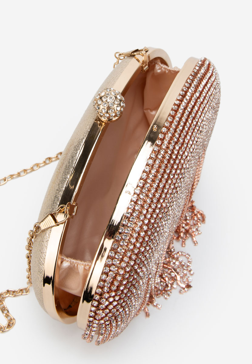 Szampańskie torebka do ręki Avalina