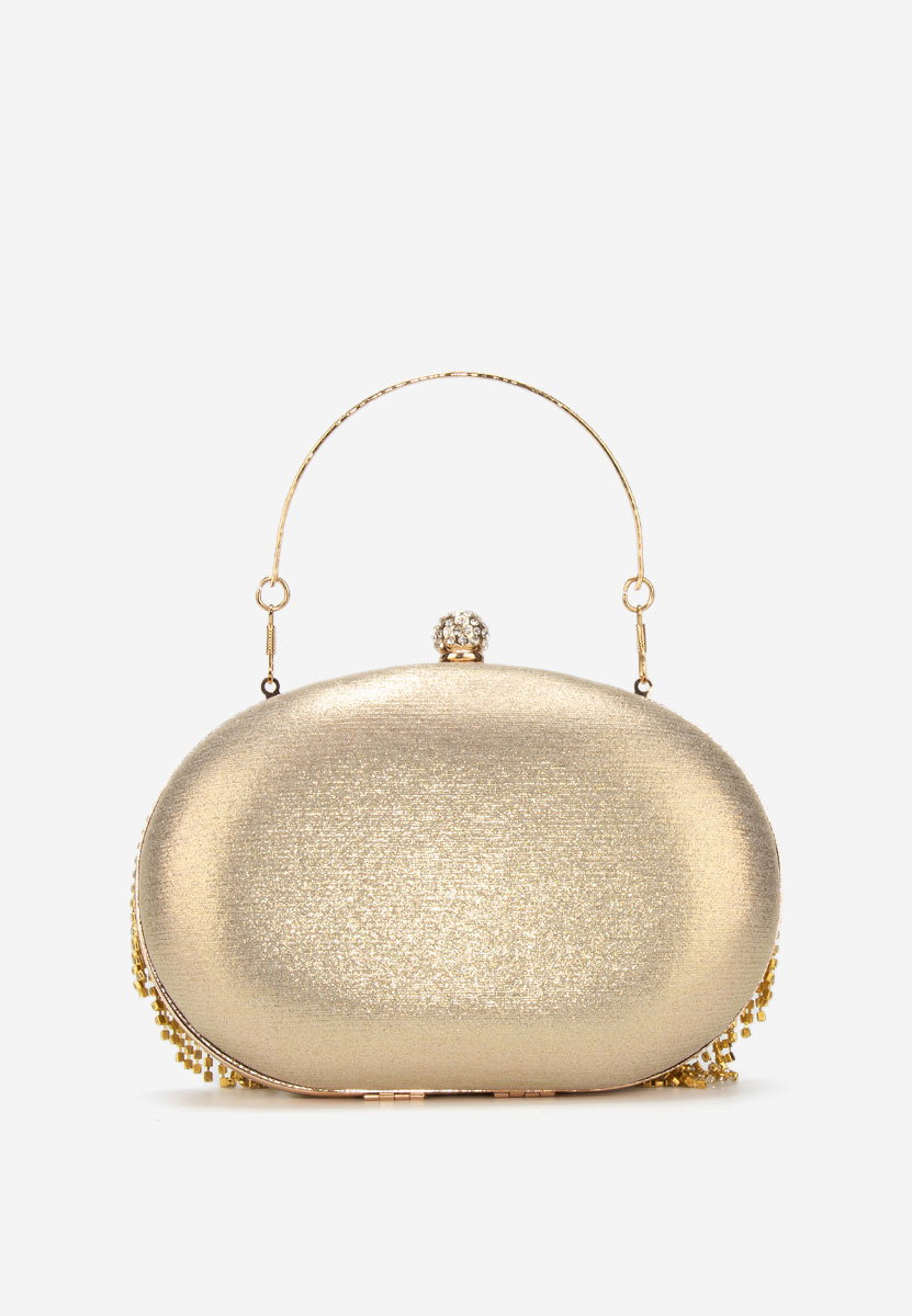 Złote torebka do ręki Avalina