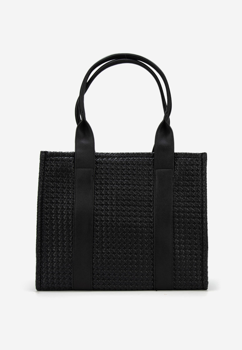 Czarna torebka do ręki Diena