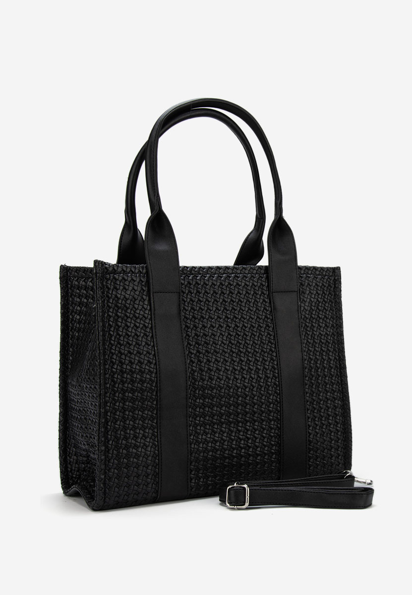 Czarna torebka do ręki Diena