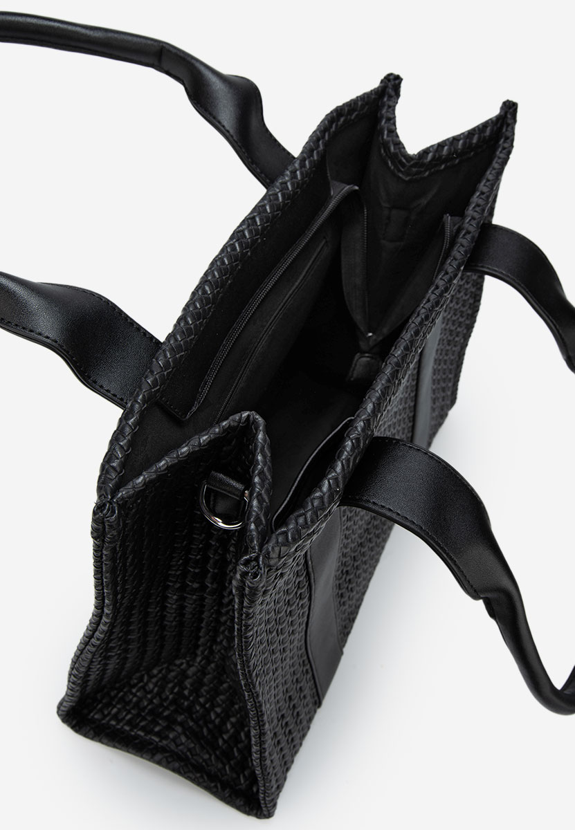 Czarna torebka do ręki Diena