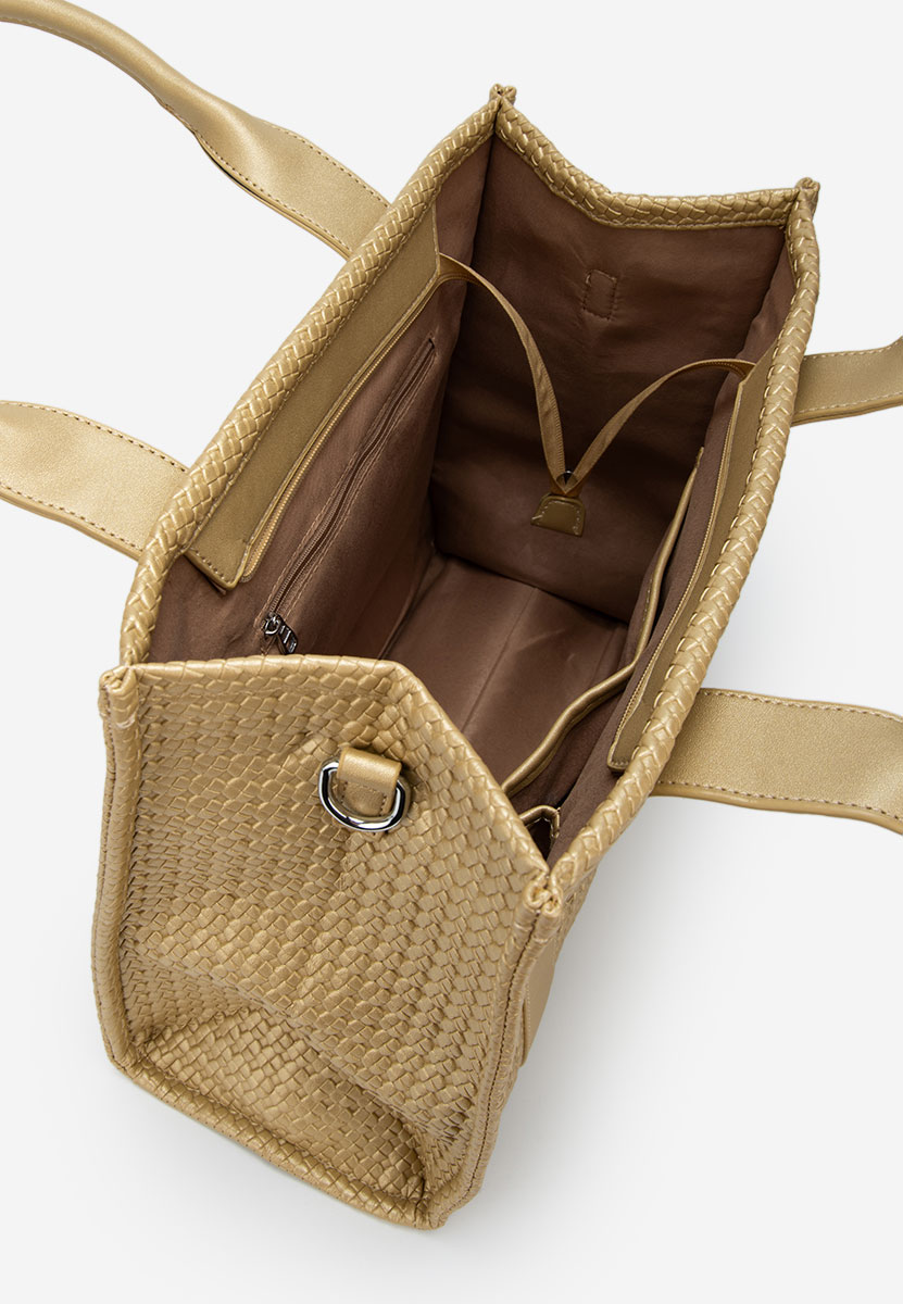 Złote torebka do ręki Diena