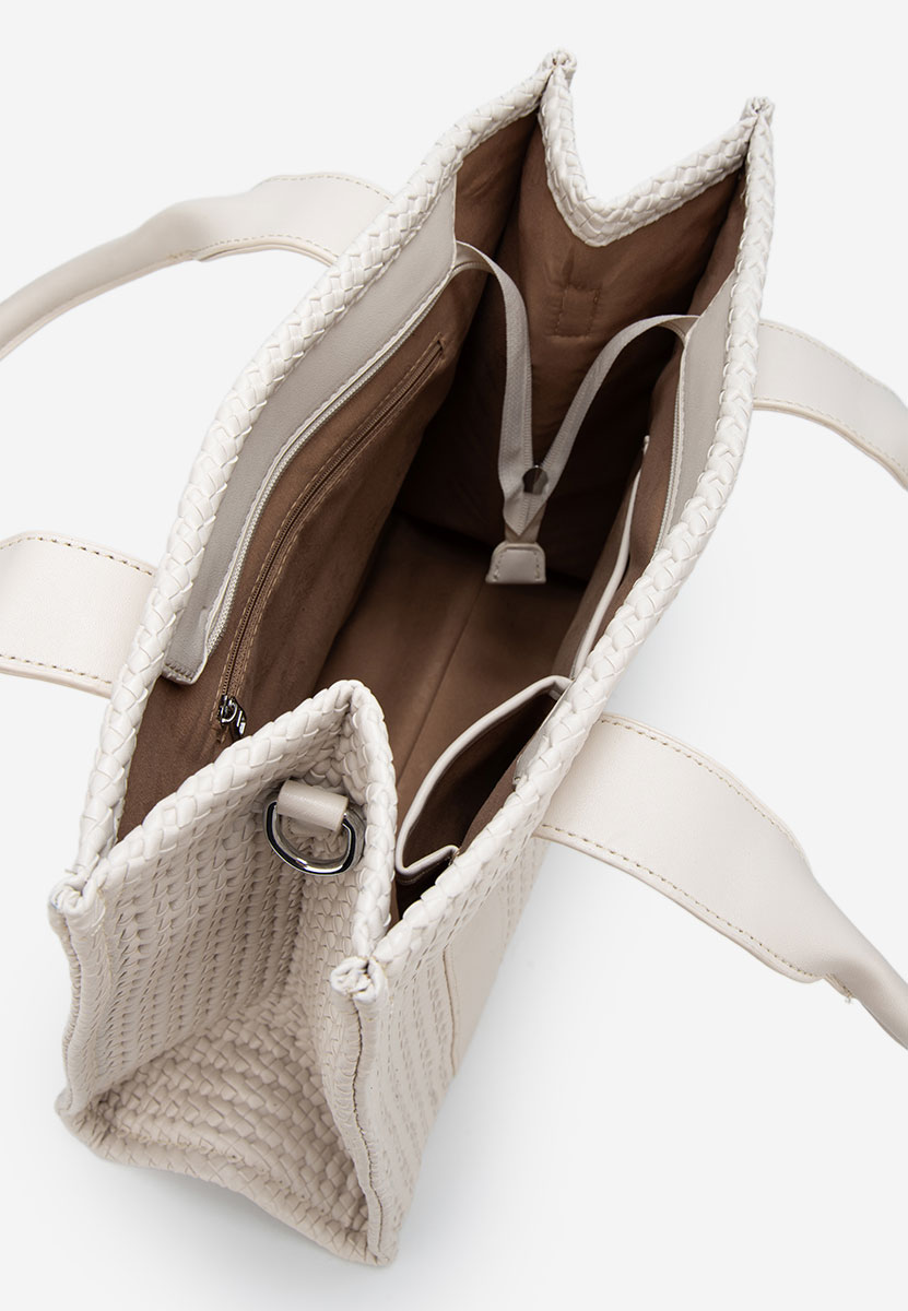 Beżowe torebka do ręki Diena