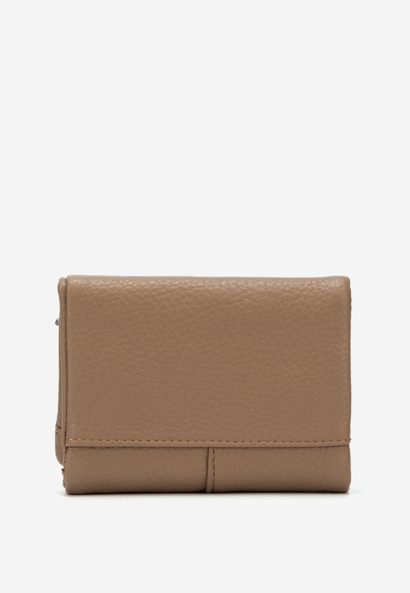 Khaki portfel damski Sanida
