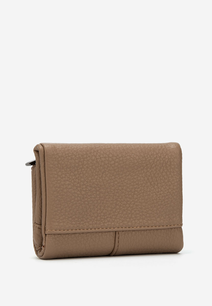Khaki portfel damski Sanida