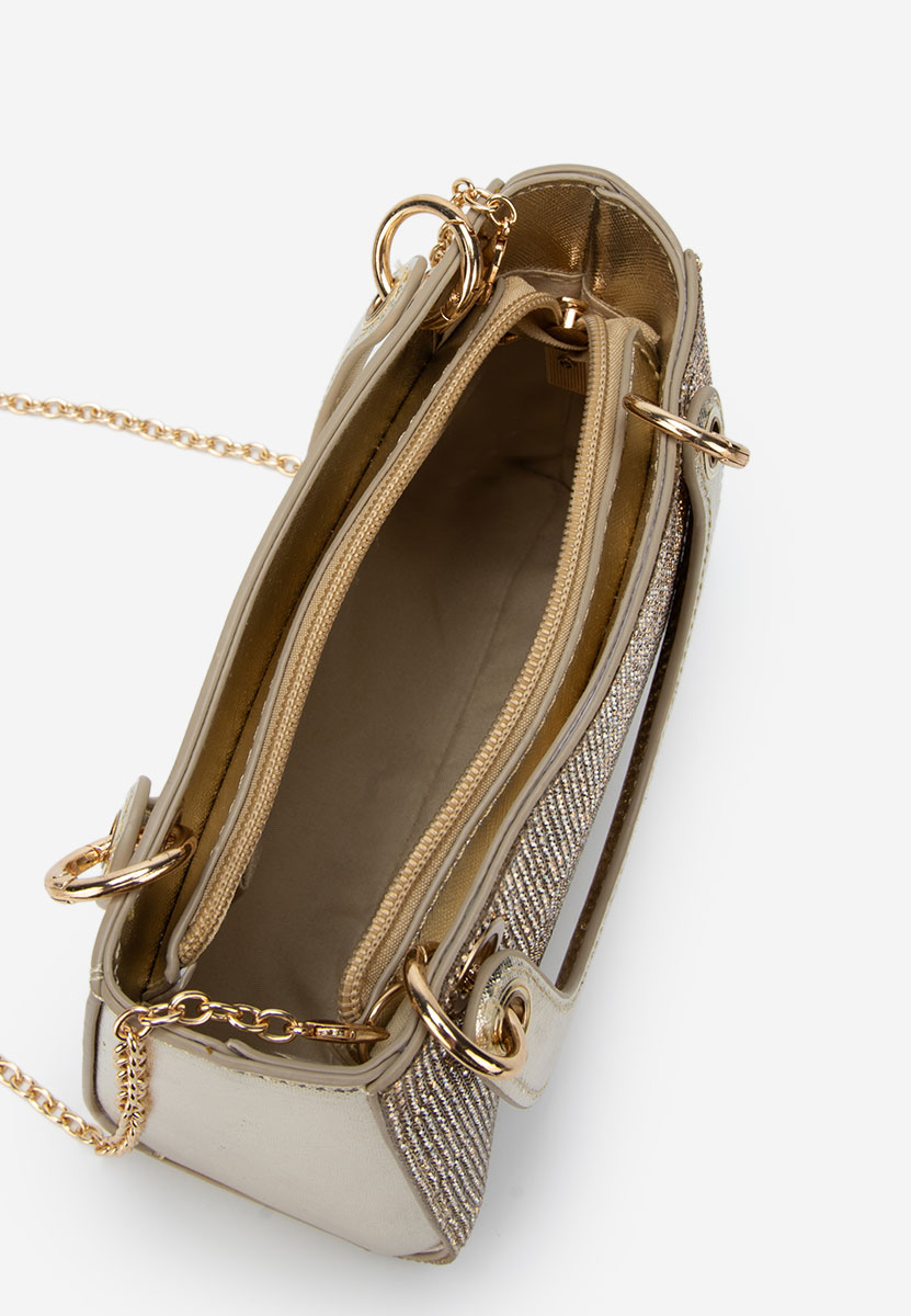 Złote torebka do ręki Cailie