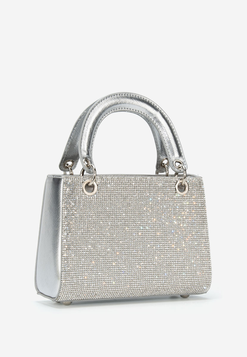Srebrne torebka do ręki Cailie