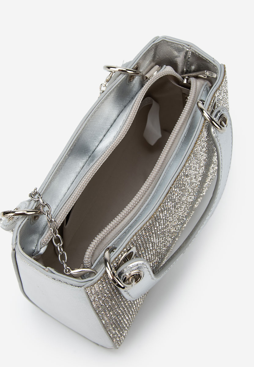 Srebrne torebka do ręki Cailie