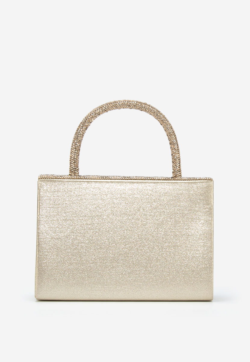 Złote torebka do ręki Karolima