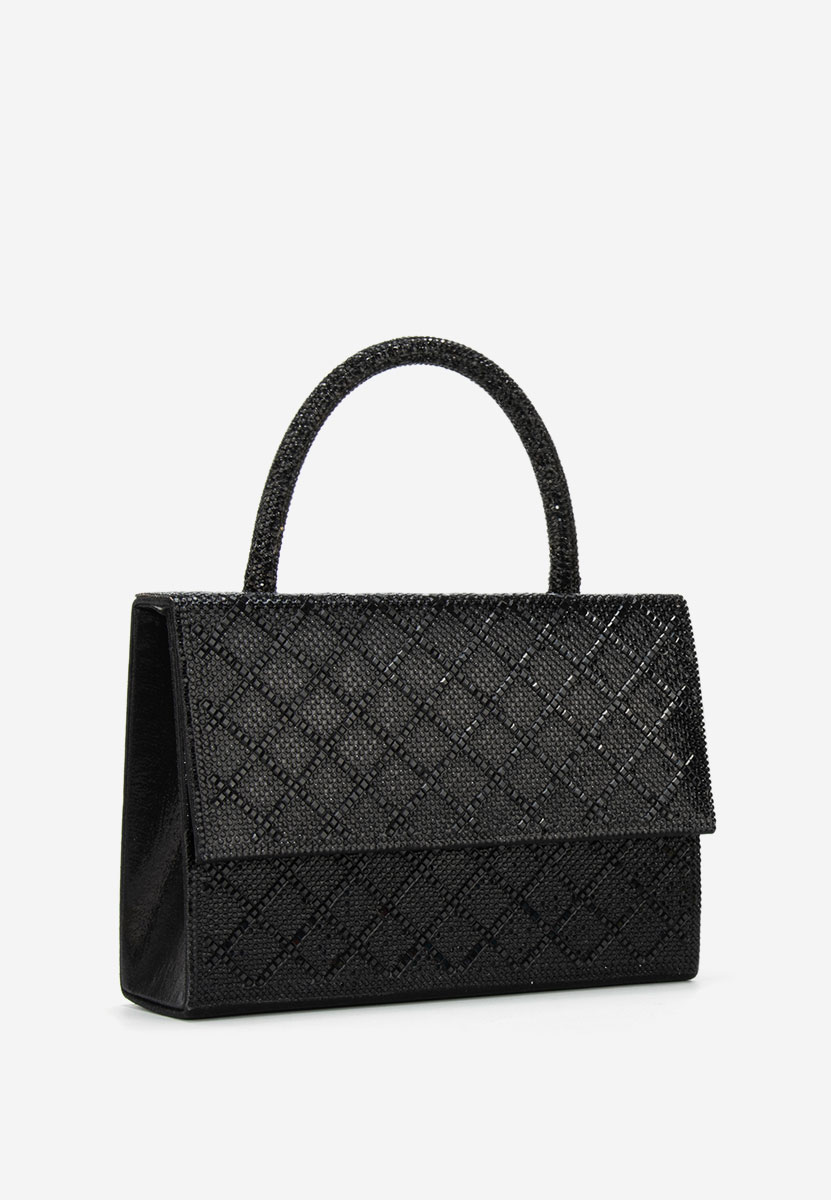 Czarna torebka do ręki Karolima