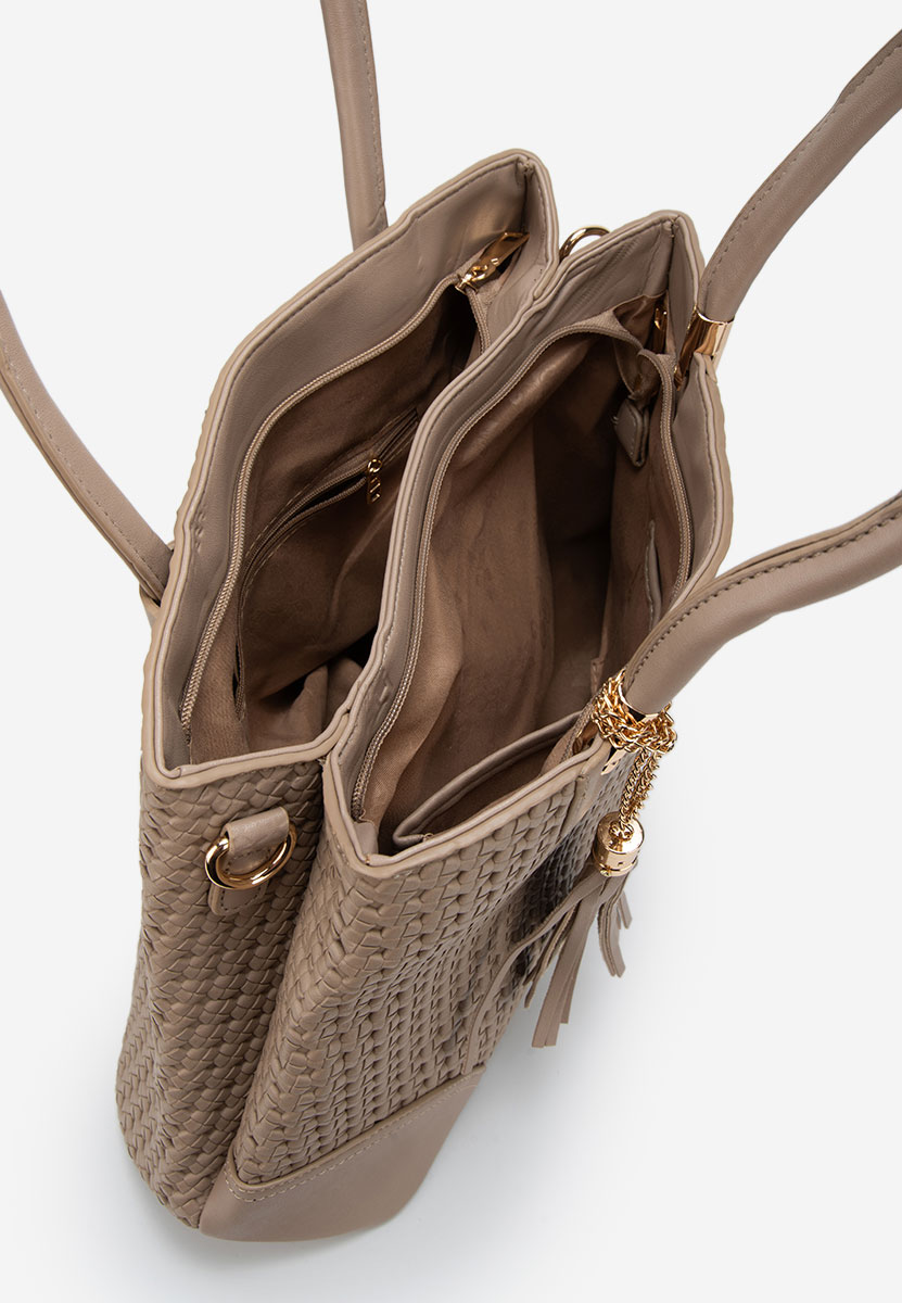 Khaki torebka do ręki Nazmia