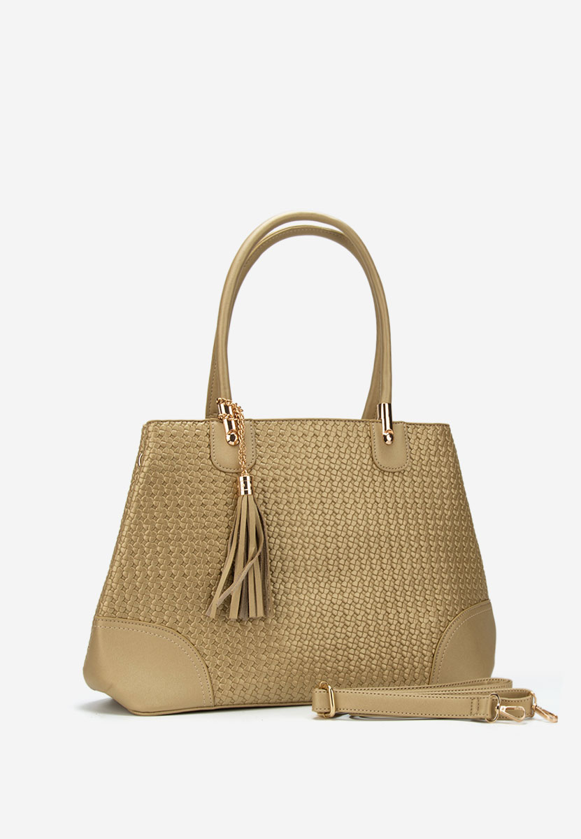 Złote torebka do ręki Nazmia