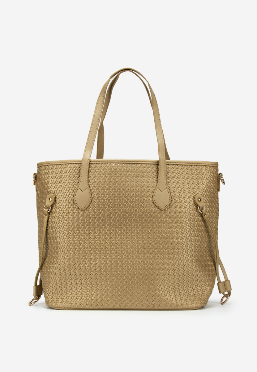 Złote torebka do ręki Mivya