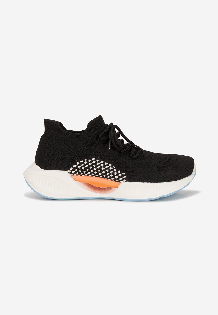 Czarne sneakersy damskie Euliana