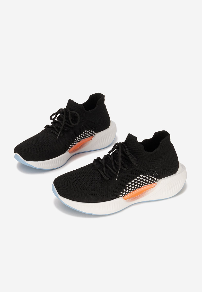 Czarne sneakersy damskie Euliana