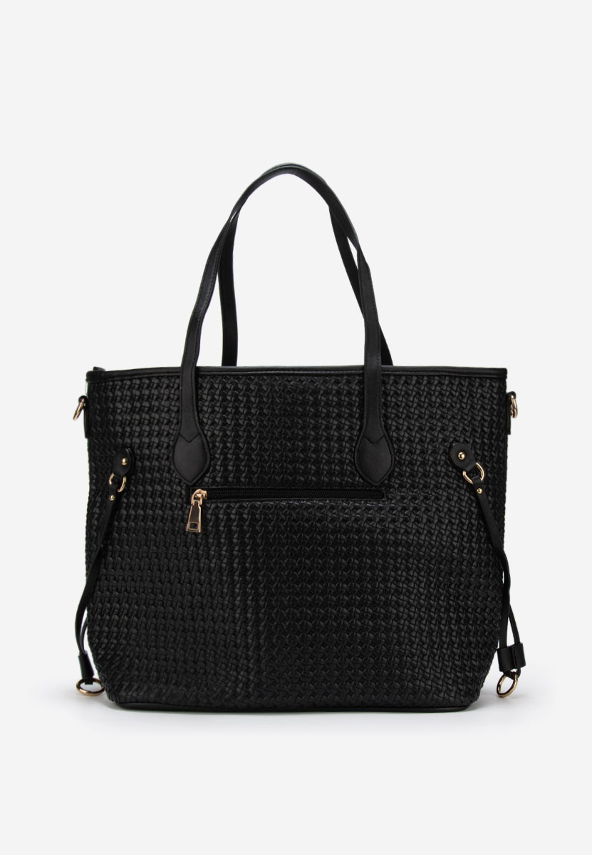 Czarna torebka do ręki Mivya