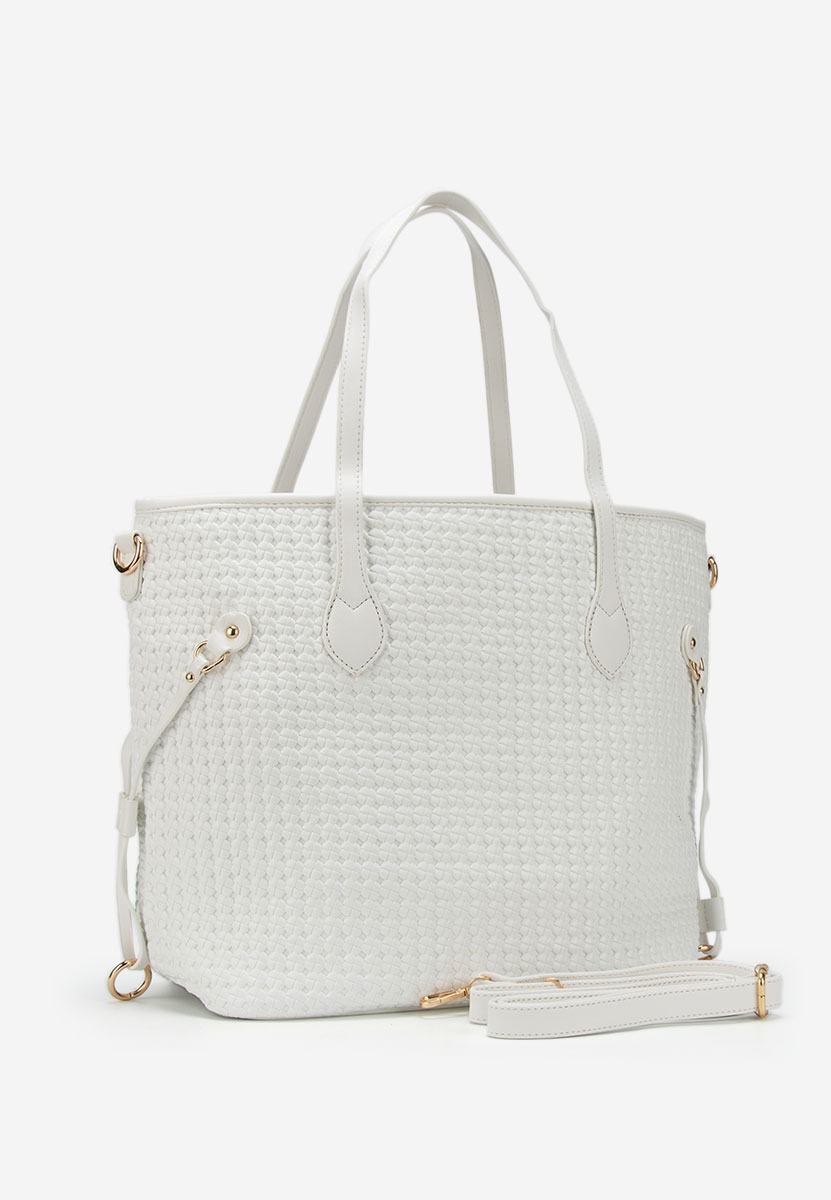 Białe torebka do ręki Mivya