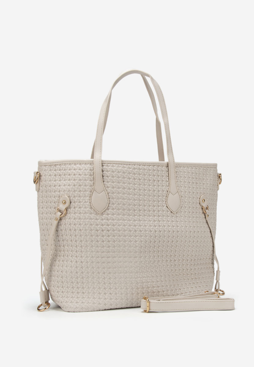 Beżowe torebka do ręki Mivya