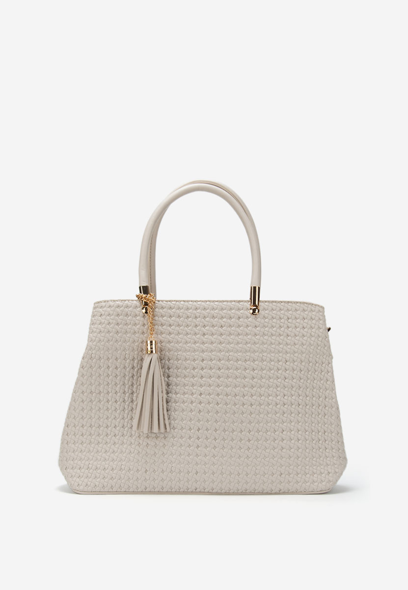 Beżowe torebka do ręki Trynia