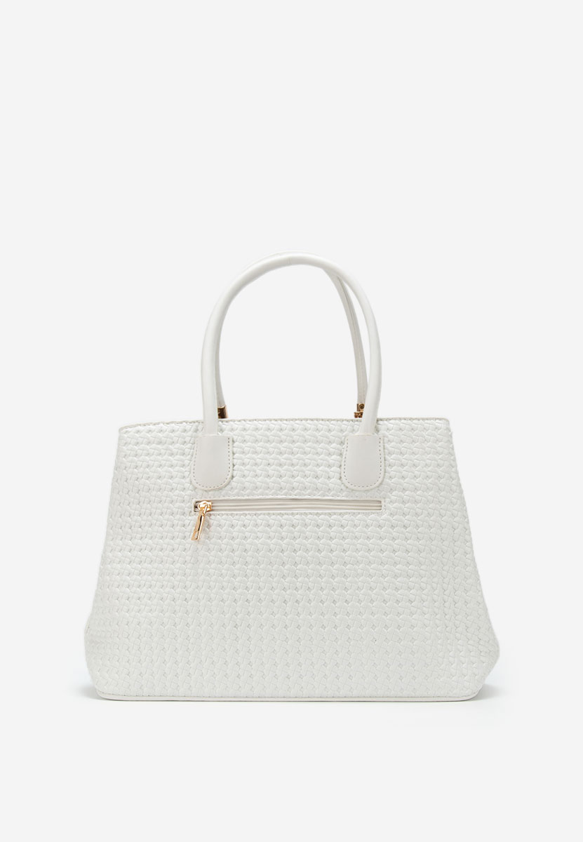 Białe torebka do ręki Trynia