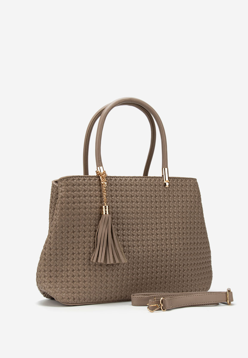 Khaki torebka do ręki Trynia