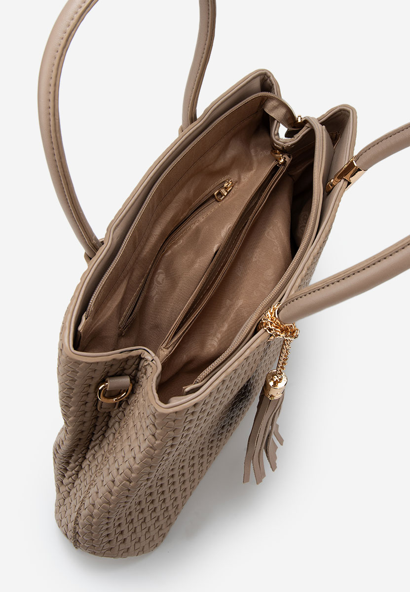 Khaki torebka do ręki Trynia