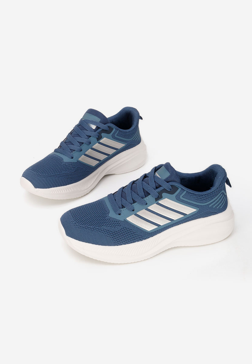 Niebieskie sneakersy męskie Bobin