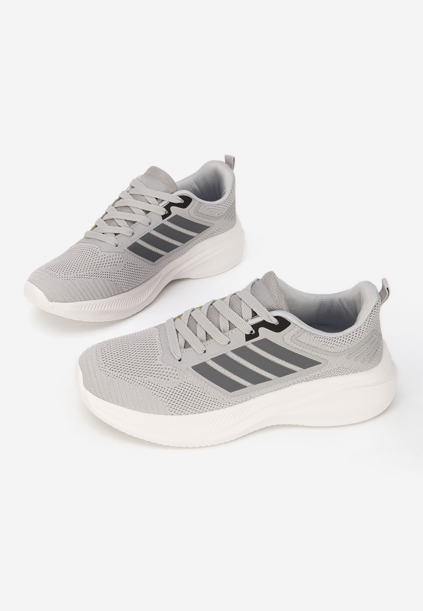 Szare sneakersy męskie Bobin