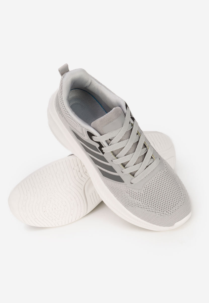 Szare sneakersy męskie Bobin