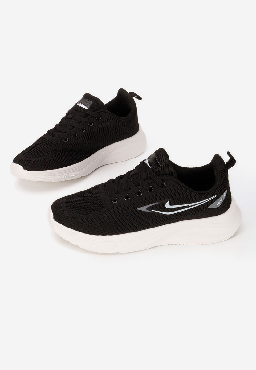 Czarne sneakersy męskie Jorian