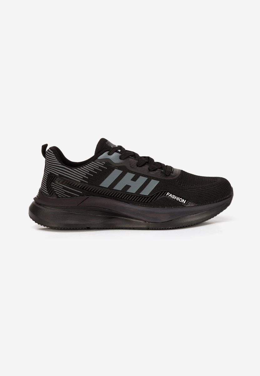 Czarne sneakersy męskie Horria