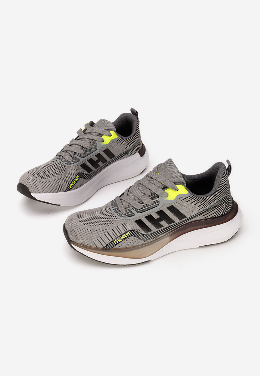 Szare sneakersy męskie Horria v2