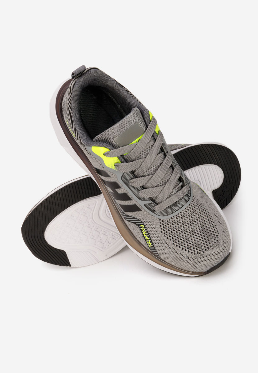 Szare sneakersy męskie Horria v2