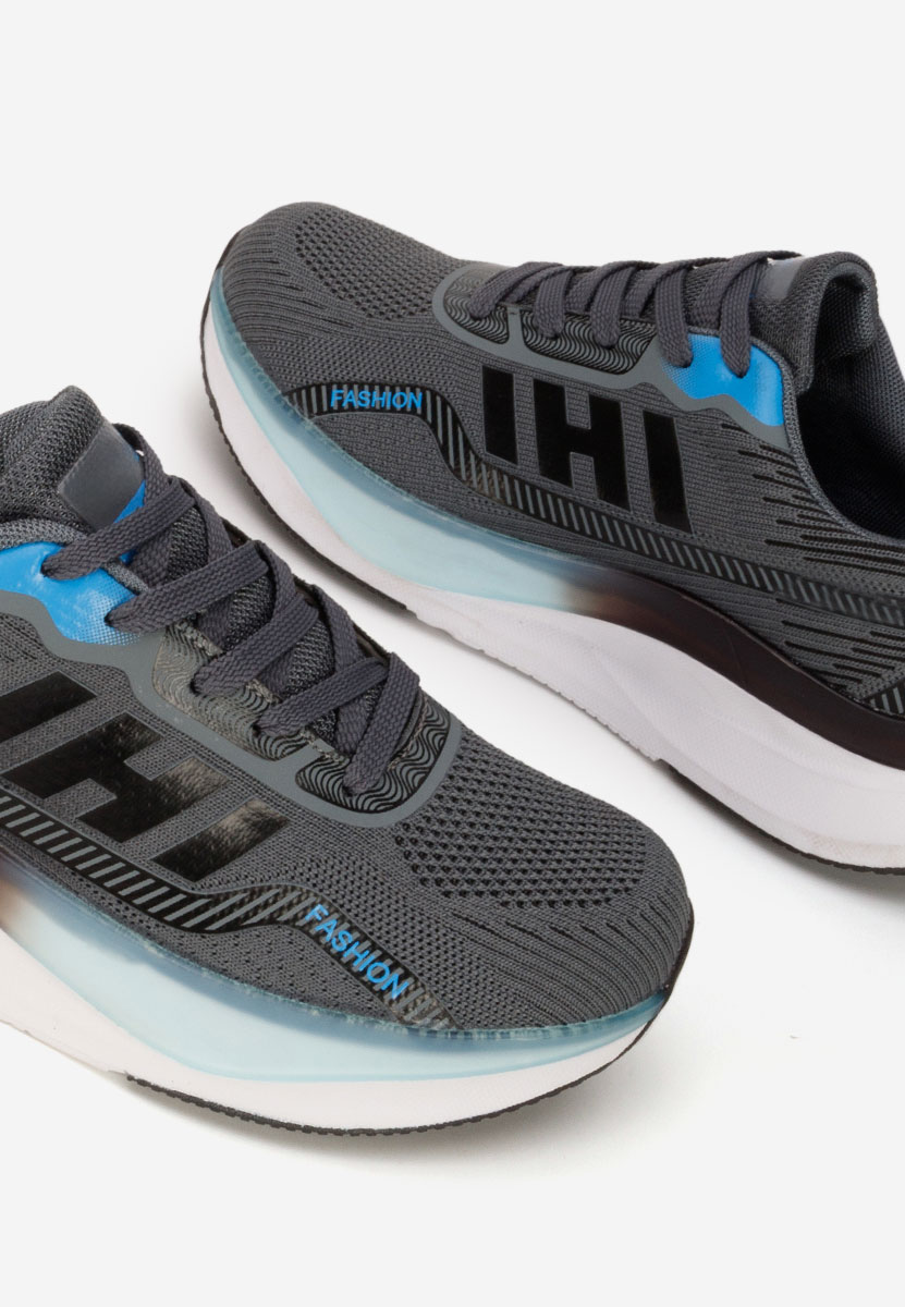 Szare sneakersy męskie Horria