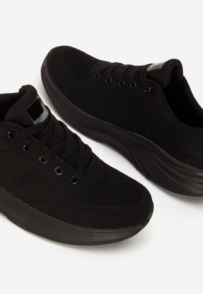 Czarne sneakersy męskie Olliver