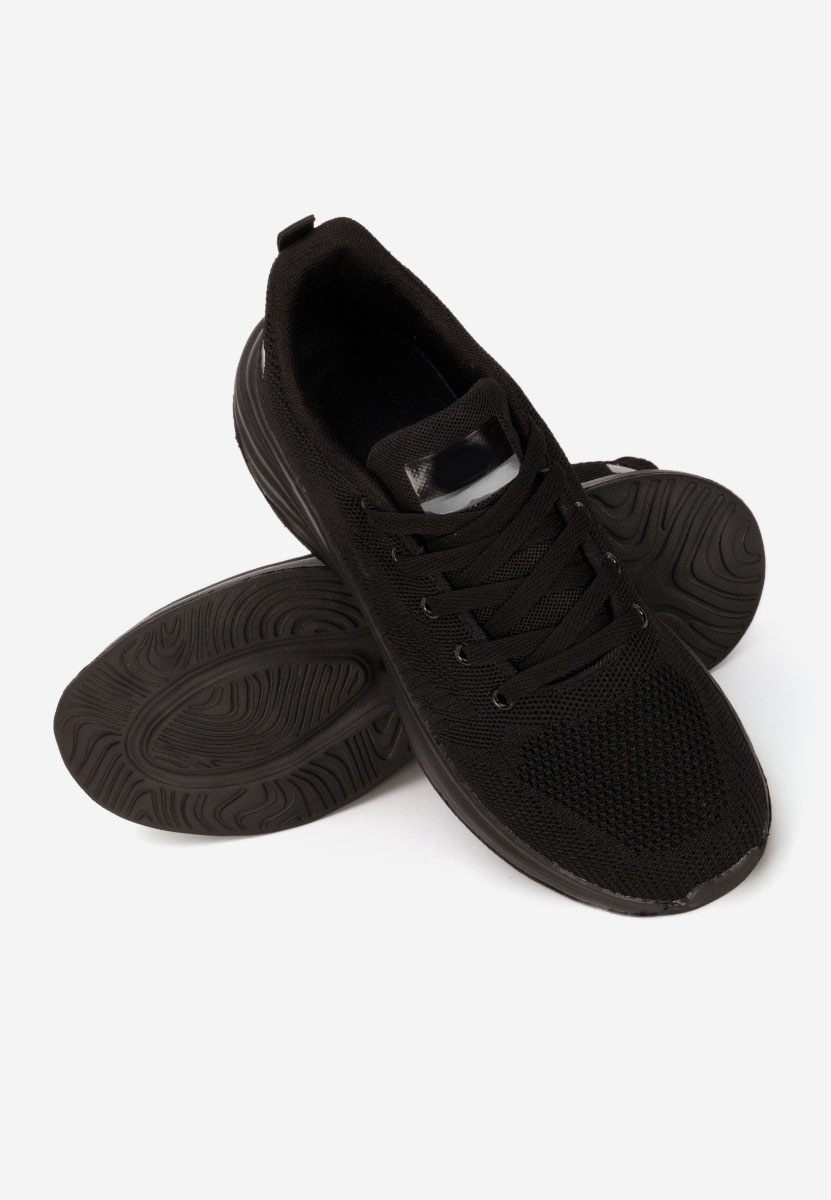 Czarne sneakersy męskie Olliver