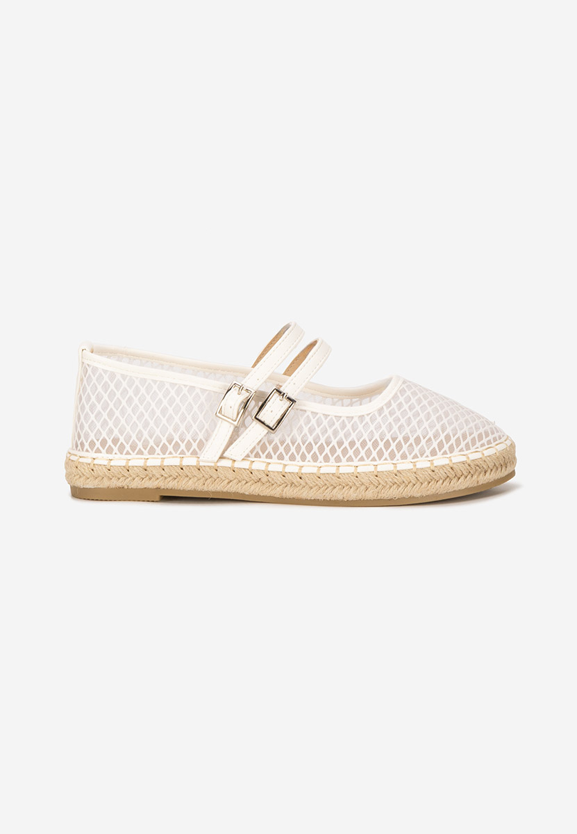 Białe espadryle damskie Nikia