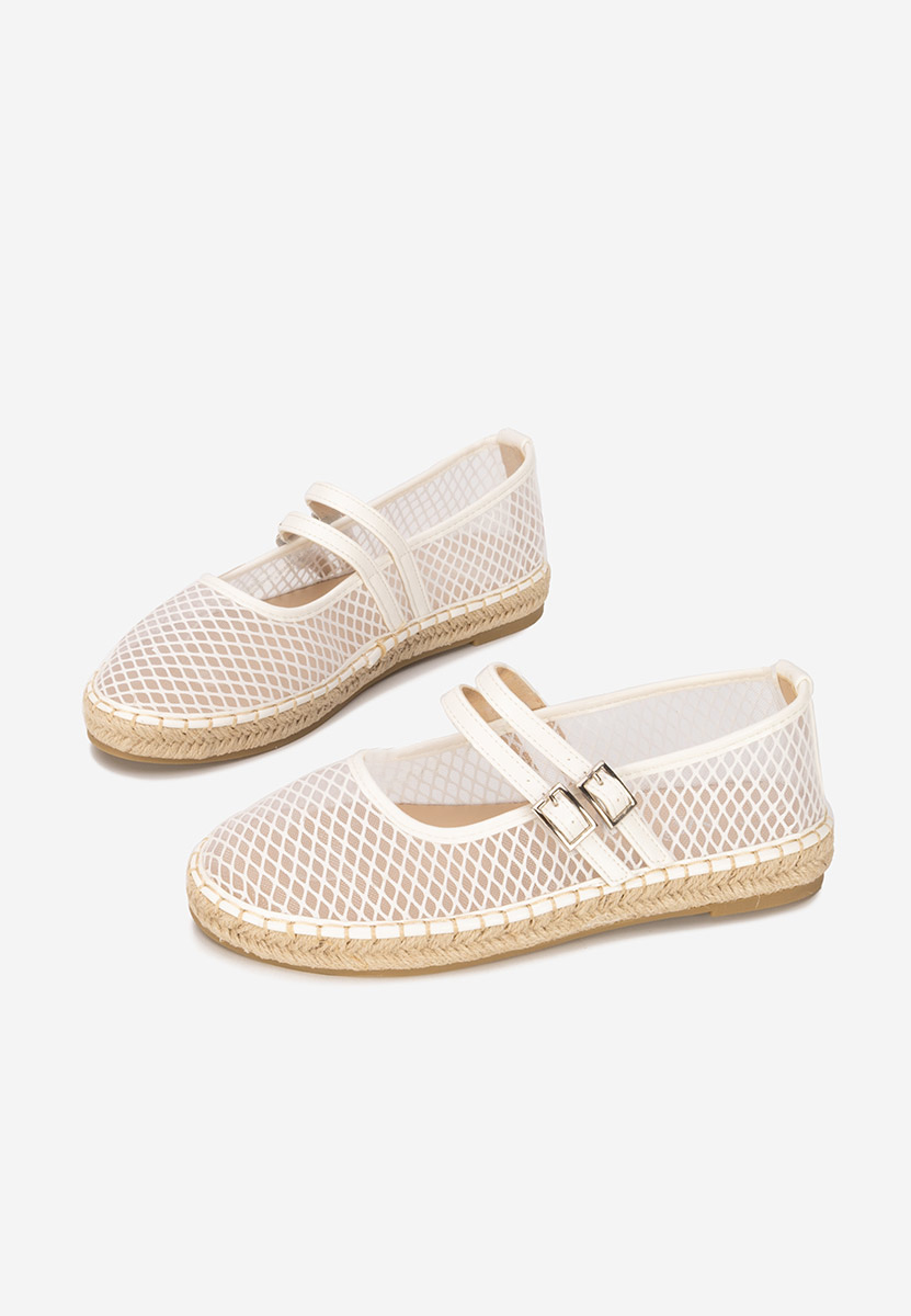 Białe espadryle damskie Nikia
