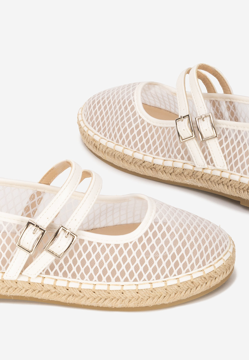 Białe espadryle damskie Nikia