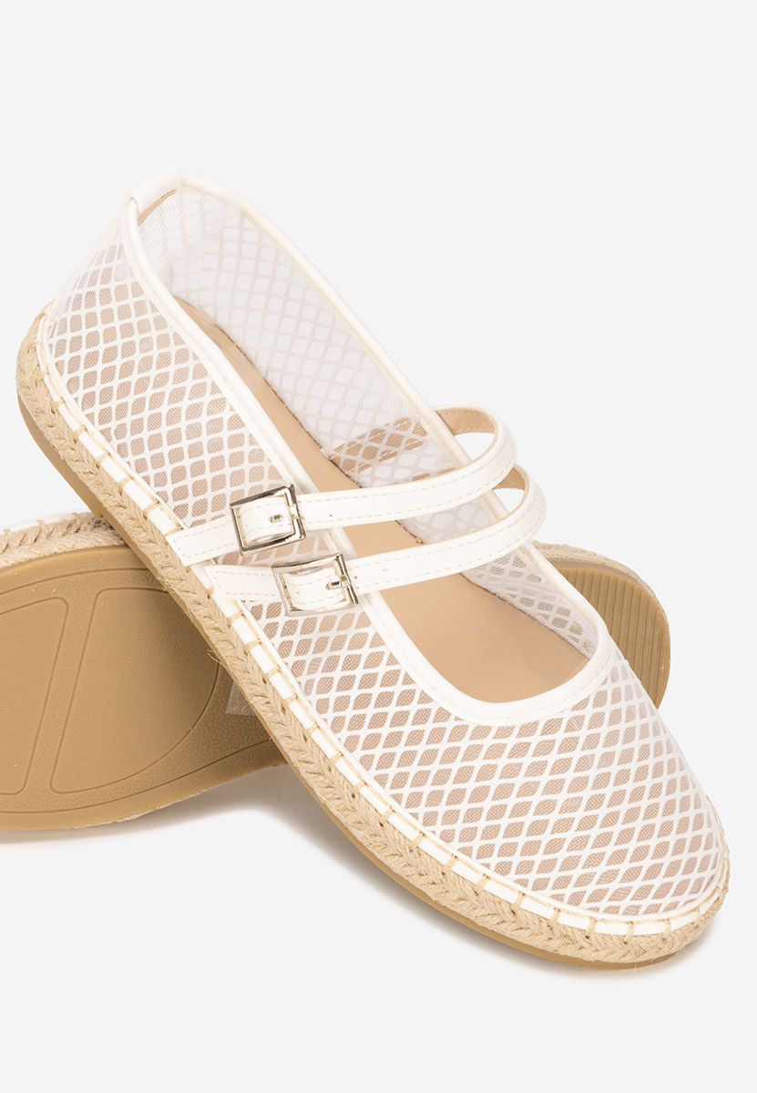 Białe espadryle damskie Nikia