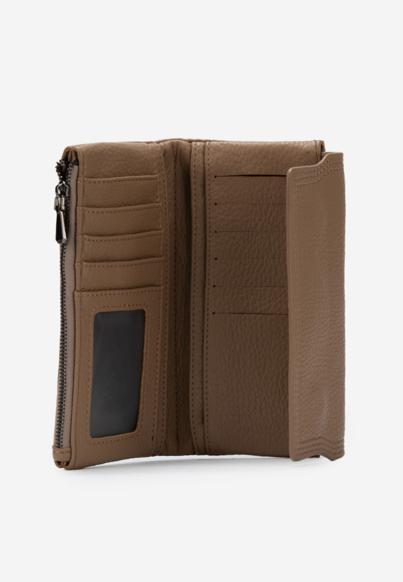 Khaki portfel damski Cozya