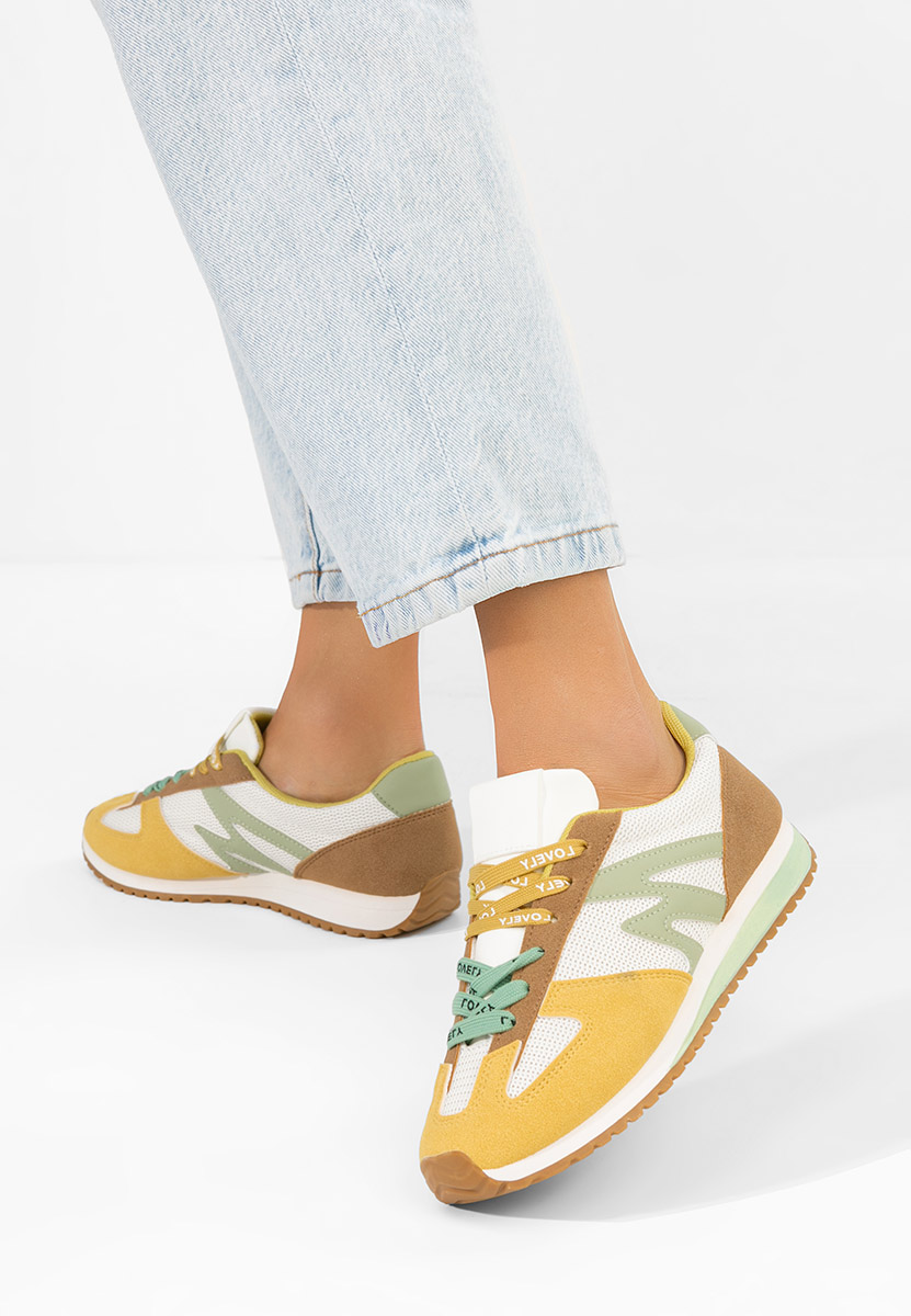 Wielokolorowy sneakersy damskie Jeina V2