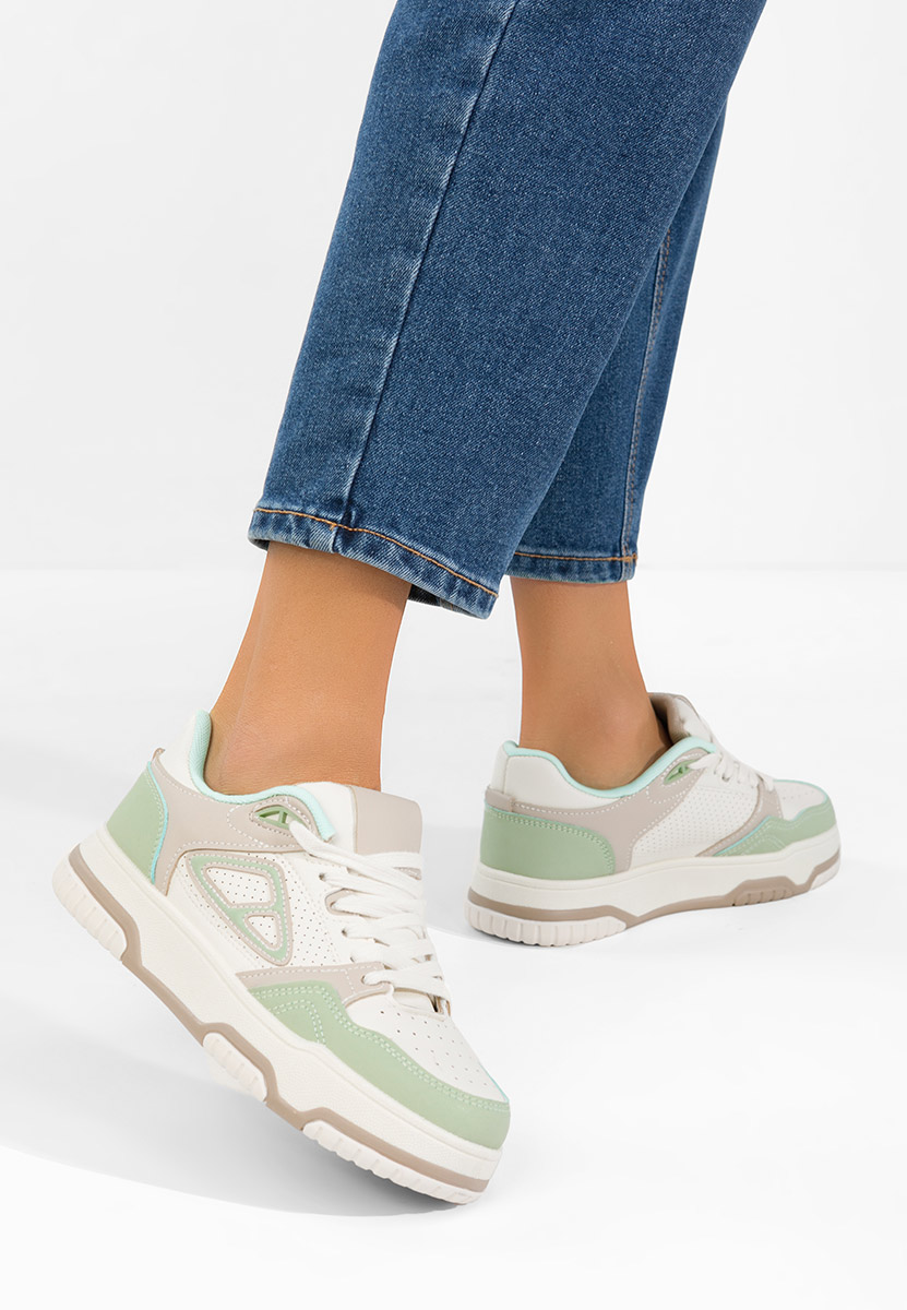 Wielokolorowy sneakersy na platformie Damarya