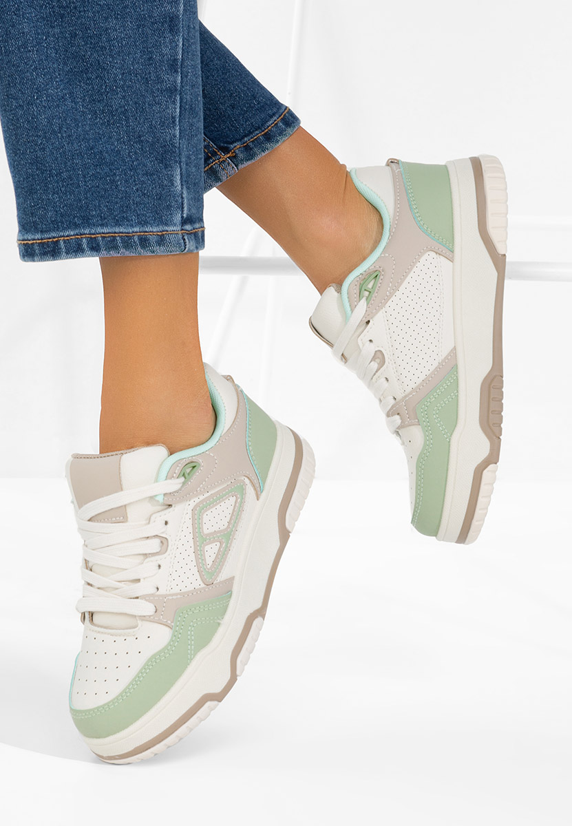 Wielokolorowy sneakersy na platformie Damarya