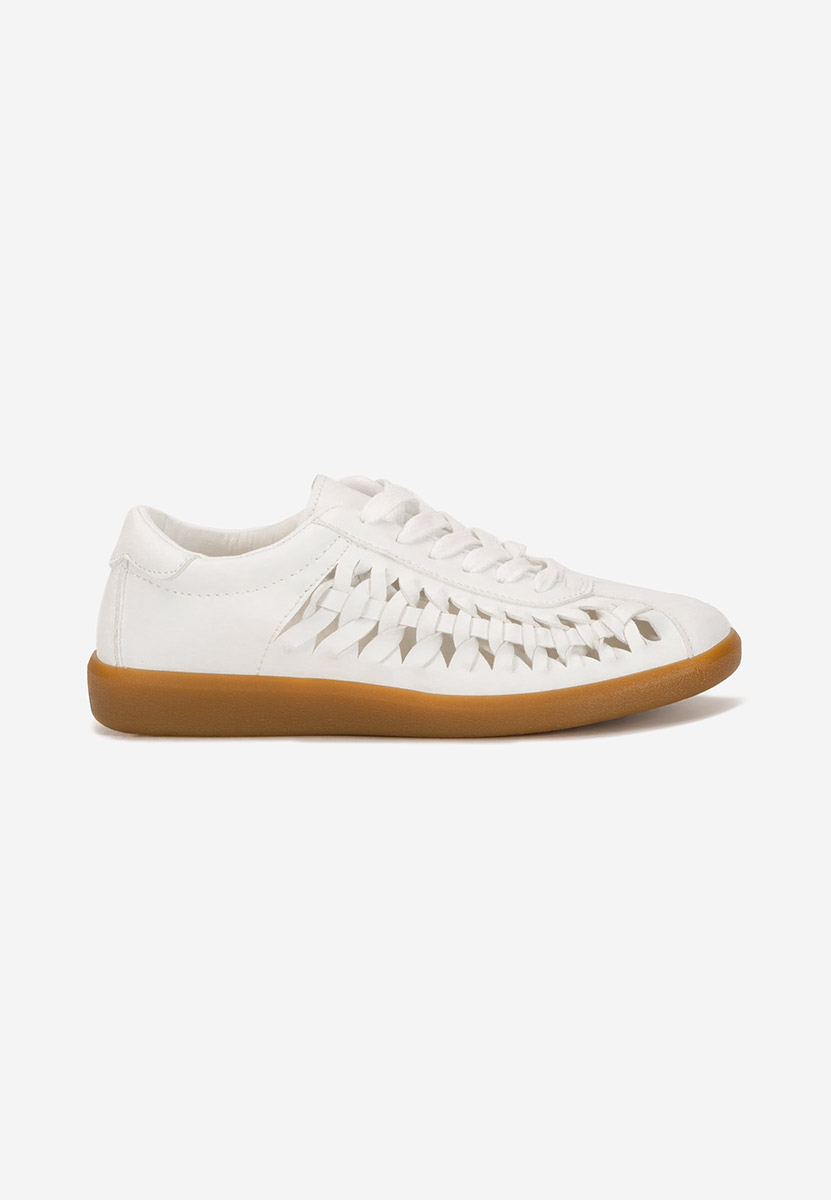 Białe sneakersy damskie Setiana
