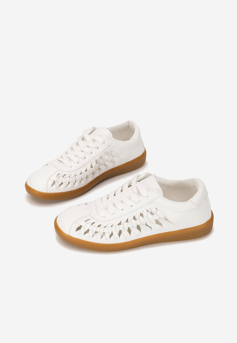 Białe sneakersy damskie Setiana