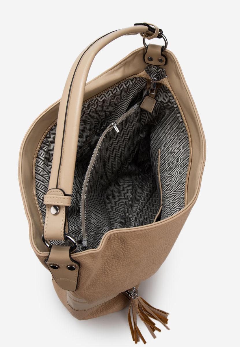 Khaki torebka hobo Ernesta